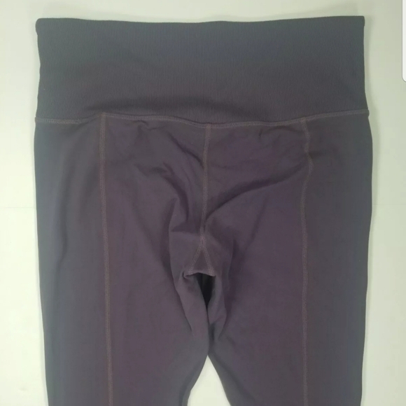 Athleta Sz XS Barre Stirrup Tight Purple 353531 - Picture 9 of 12
